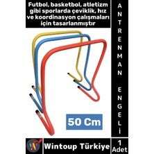 Wintoup #antrenmanmalzemesi Futbol Basketbol Atletizm Fitness Cross Fit Hız Çeviklik Antrenman Engeli 50 cm