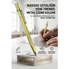 Creatividad Solutions  Tungsten Karbür Uçlu Profesyonel Metal Çizici Kalem Metal Çizme Kalemi  723029