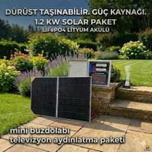 Dürüst Taşınabilir Güç Istasyonu 1200 Watt Lifepo4