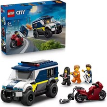 60479 LEGO City Mahkum Nakliye Polis Aracı 198 Parça +6 Yaş