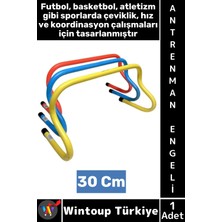 Wintoup #antrenmanmalzemesi Futbol Basketbol Atletizm Fitness Cross Fit Hız Çeviklik Antrenman Engeli 30 cm