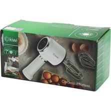 Marsilyan Kiwi KMX-3612 USB Şarjlı Mikser 2 x 2-Model Çırpıcı = 4pcs 20W 3-Kademe Hız=ışıklı Gösterge L