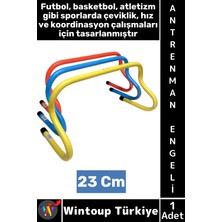 Wintoup #antrenmanmalzemesi Futbol Basketbol Atletizm Fitness Cross Fit Hız Çeviklik Antrenman Engeli 23 cm