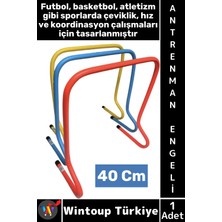 Wintoup #antrenmanmalzemesi Futbol Basketbol Atletizm Fitness Cross Fit Hız Çeviklik Antrenman Engeli 40 cm