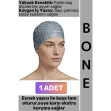Wintoup #bone Konforlu Esnek Yumuşak Havuz Deniz Yüzme Kaygan Iç Yüzey Çok Şık Kulağa Su Geçirmez Saç Bonesi