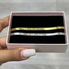 C&On Design Kişiye Özel Italyan Bileklik Isim Yazılı Italyan Bileklik Çift Bilekliği Sevgiliye Hediye 14 Şubat