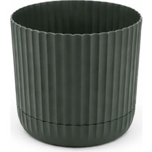 Omnipazar KRS-264 Zeraf Dekoratif Tabaklı Lüks Saksı Takımı 7.2 Litre No:4