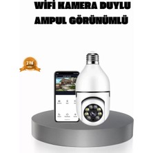 Nemere İthalat 360° Akıllı Güvenlik Kamerası – Duya Takılabilir, Wi-Fi Bağlantılı, Hareket Sensörlü Ne