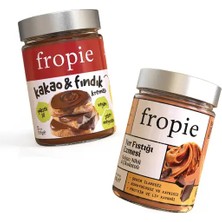 Fropie Kakaolu Fındık Kreması & Kakao Nibli Fıstık Ezmesi