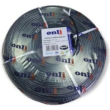 Onli 2x0,50 250M 2+1 Pe Outdoor Cctv Siyah Kablo