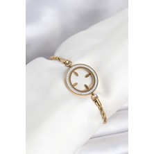 Store Mania Ieg™ 316L Çelik Burgu Zincir Model Takılabilir Bileklik - TJ-BB8372