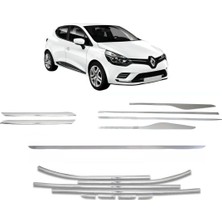 Niken Renault clio 4 komple full krom nikelaj kaplama seti 2012+ 19 parça