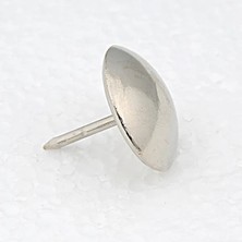 HERŞEYBURDAMODA Kabara - Gümüş Parlak Kabara / Raptiye 11 mm 50