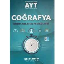 Kronometre Yayınları Ayt Coğrafya Konu Anlatım Fasikülleri