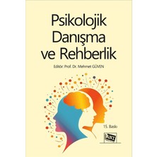 Anı Yayıncılık Psikolojik Danışma ve Rehberlik