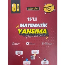 Startfen Yayınları 8. Sınıf Matematik 15'li Yansıma Denemeleri