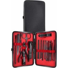 Technomark İnegöl 17 Parça Manikür Pedikür Seti El Ayak Bakım Seti Tırnak Makası Törpü