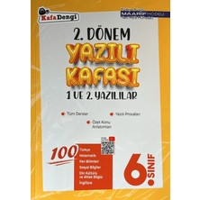 Kafa Dengi Yayınları 6. Sınıf 2. Dönem Yazılı Kafası