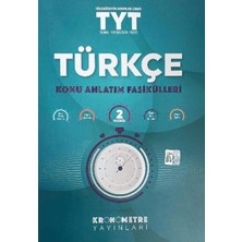 Kronometre Yayınları Tyt Türkçe Konu Anlatım Fasikülleri