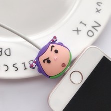 Cephane İletişim Sevimli Silikon Kablo Koruyucu Iphone Samsung Huawei Xiaomi Için Uygun Kablo Koruyucu Uyumlu