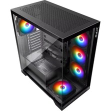 Xpg Invader x Siyah Argb USB 3.2 Atx Mid-Tower Kasa (Invaderxmt-Bkcww)