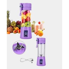 Technomark İnegöl Şarjlı 380ML Portatif Smoothie Blender USB Mini Shake Yapıcı