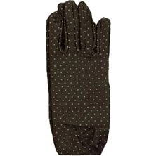 Krm Kahverengi Puanlı Çocuk Eldiveni (5047) Krm