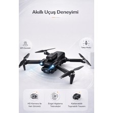 FaroxTech Akıllı Engel Algılama ve Otomatik Takip Özellikli Hd Kameralı Katlanabilir Drone