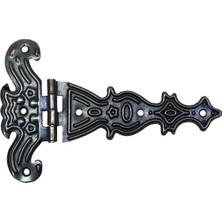 Uravas Store Dekoratif, Sac Tek Kuyruklu Menteşe - 69X102 Mm, Büyük, Eskitme, 1 Adet