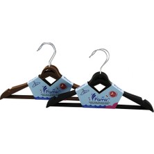 Krm 3pcs  Plastik Çocuk Elbise Askısı  Metal Başlıklı (5047) Krm