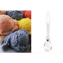 Krm Dondurma Kaşığı - Şeffaf Mika Uçlu Krm