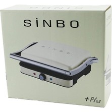 Krm Krem Izgara ve Tost Makinesi Ayarlanabilir Isı 180 Derece Açılabilir Üst Gövde SSM-2571