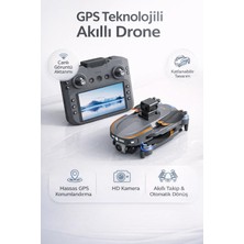 FaroxTech Akıllı Gps Konumlandırmalı Drone - Canlı Görüntü Aktarımı, Hd Kamera ve Otomatik Takip Özellikli