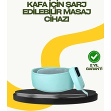 Krm Isıtmalı Baş Masaj Aleti Rahatlatıcı ve Stres Giderici Tasarım Krm