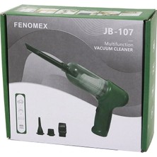 Krm 3ın1 Çekme - Üfleme Oto - Araç - Ev El Tipi Süpürge USB Şarj Mini - Taşınabilir0.4l