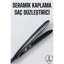 Krm Saç Düzleştirici LED Ekranlı Isı Ayarlı Seramik Kaplama Profesyonel Krm