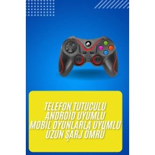 Krm Kablosuz Oyun Kolu Bluetooth Joystick Gamepad Android Uyumlu Krm