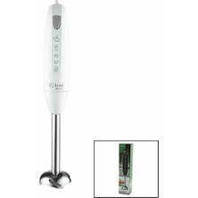 Krm Kiwi KHB-4415  Çubuk  El Blender  Çelik Uçlu   Dc Motor - 300W (5047) Krm