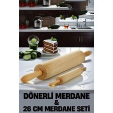 Krm Kendinden Dönerli Merdane 2 Li Set Fabelle Design Krm
