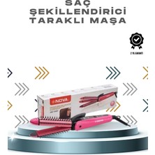 Krm Ergonomik Tasarımlı Fön ve Maşa Uyumlu Saç Şekillendirici Maşa Krm