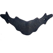 DS LLC Ieg ™ Antika Tarz Dekoratif Pirinç Gönye - Yan, Oksit DSLLCRS-IEGK34