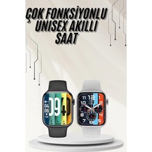 Krm Plastik Kordonlu Kalp Atışı Uyku Takibi ve Çağrı Cevaplayabilen Akıllı Saat Krm