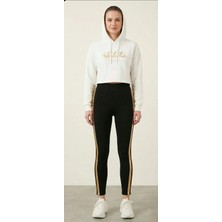 Hard Money Yanları Yaldızlı Şeritli Tayt