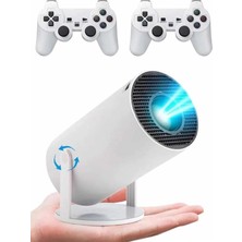 Krm Ayaklı Oyun Projeksiyonu Çift Kollu Taşınabilir Sinema Projektörü Krm