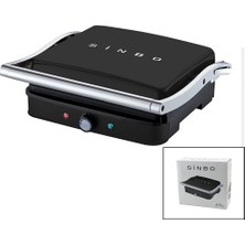 Krm Siyah Izgara ve Tost Makinesi Ayarlanabilir Isı 180 Derece Açılabilir Üst Gövde Ssm-25