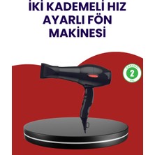 Krm Profesyonel 2200W Saç Kurutma Makinesi Yüksek Performans Krm