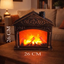 Zenvia Dekoratif Ev Tasarımlı LED Şömine Işık ZNV-TTT3245