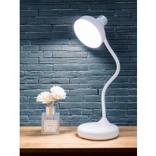 MarkEntegra 36CM Modern Masa Lambası Felexible Boyun Tasarımı Oturma Odası Başucu Lambası Restoran Bar Masa Lambası USB Şarj Edilebilir Masa Lambası 1978          [enerji Sınıfı A]