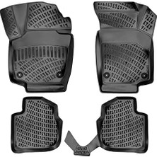 MarkEntegra Rizline Skoda Rapid 2012 Sonrası Uyumlu 3D Havuzlu Paspas