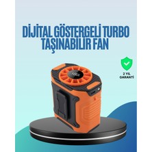 Calperia Taşınabilir Çok Fonksiyonlu Soğutma Fanı - Lisinya